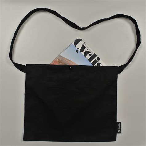 Traditional Black Cotton Musette – Velopac