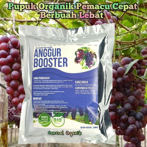 Jual Pupuk Booster Anggur Cepat Berbuah Lebat Pupuk Penyubur Dan