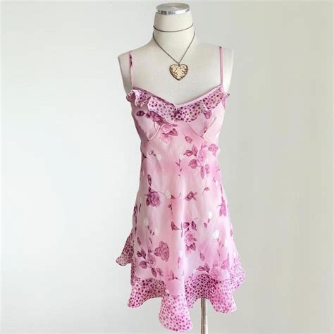 Floral Babydoll Lingerie Dress Details Purple Depop