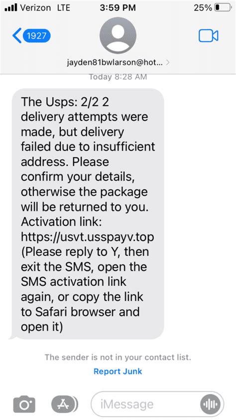 Consumer Alert Usps Undelivered Package Text Message Scam