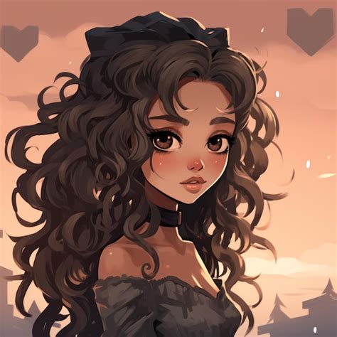 Anime Curly Hair