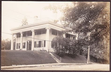 Belfast Maine Rppc Ca S U S Navy Admiral William Veazie Pratt