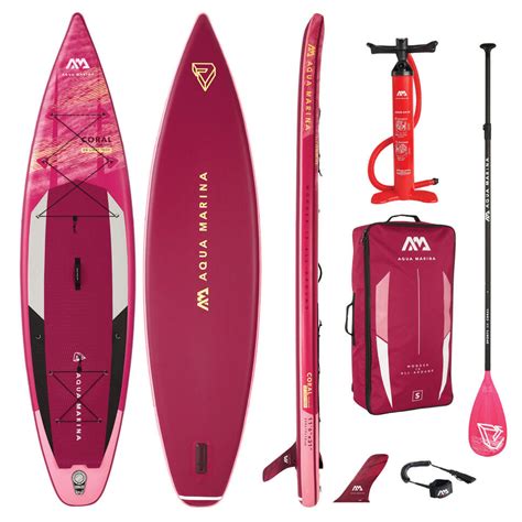 Aqua Marina Coral Touring 350cm 11ft6in Touring Stand Up Paddleboard