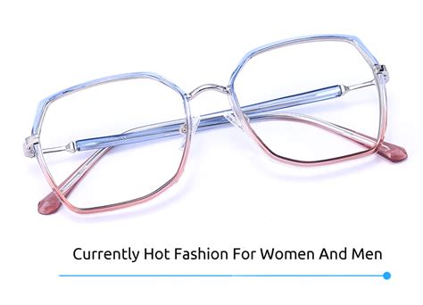 Unisex Full Frame Mixed Material Eyeglasses Firmoo