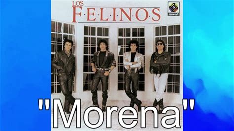 Morena Karaoke Los Felinos Hd Youtube