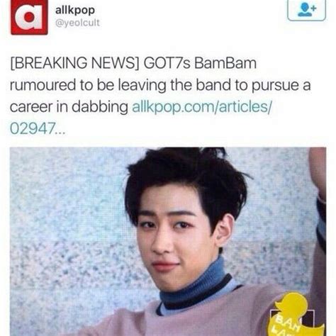 YOU GO BAM BAM Got7 Got7 Funny Got7 Bambam