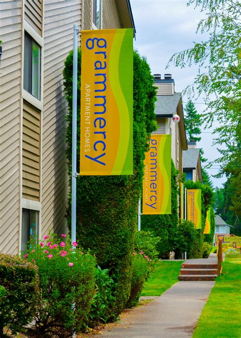 Grammercy Apartments Banners 3 Puget Sound Signs And Graphics