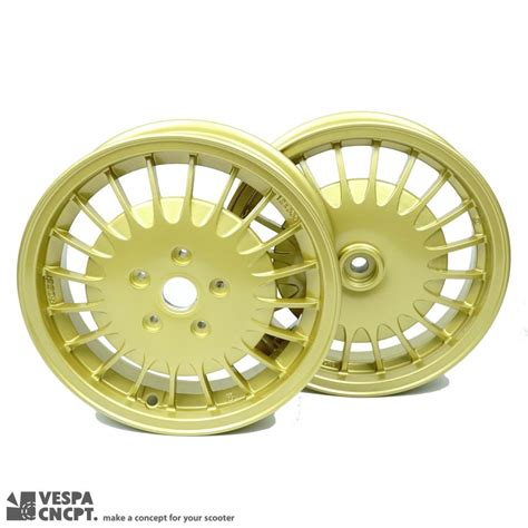 Jual Velg Vrossi Zeus Gold Vespa Sprint Primavera Lx S Gts Shopee