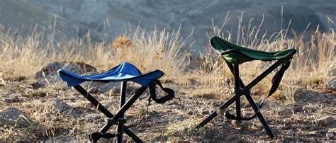 Amazon REDCAMP 2 Pack Tripod Camping Chairs Folding Lightweight