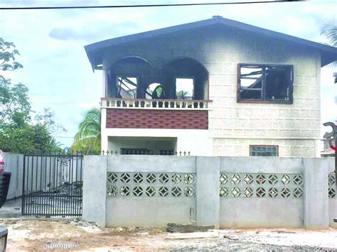 8 Homeless As Amelias Ward House Goes Up In Flames Guyana Times