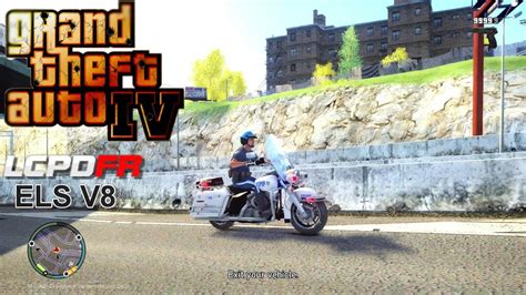 GTA IV LCPDFR 1 0C EPiSODE 77 NYPD HARLEY DAVIDSON FLH 1200