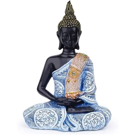 Lahappy Statue De Buddha Bouddha M Ditation Statuette D Corative