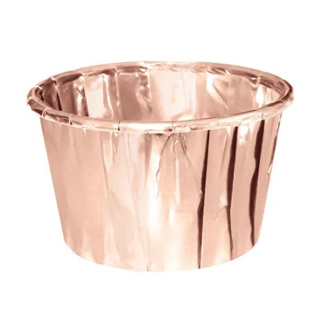 Papilotki Foremki Do Babeczek Muffinek Sztywne Rose Gold 20szt