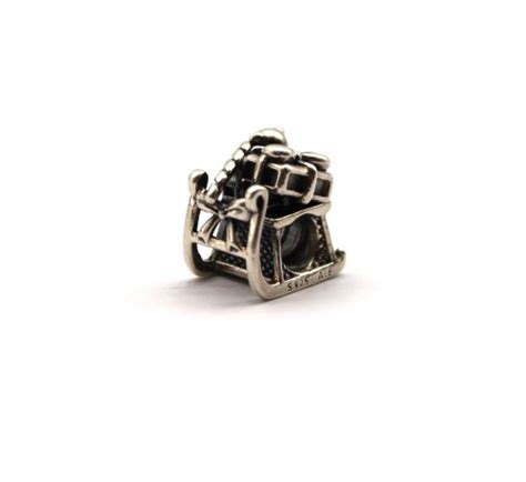 Pandora Dashing Through The Snow Sleigh Charm Silver Charm 2G