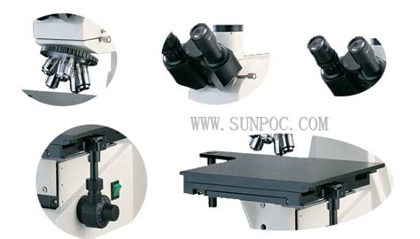 Upright Metallurgical Microscope UMM 100 SUNPOC CORP HARDNESS TESTER