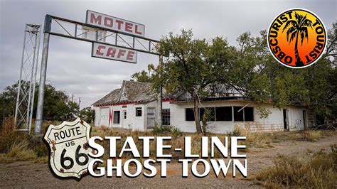 The Ghost Town Of Glenrio Route Texas Youtube