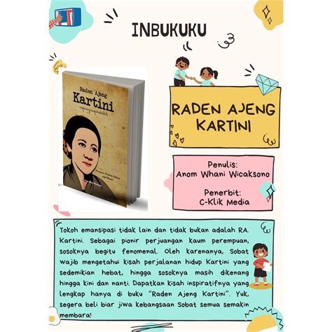 Jual Buku Tokoh Raden Ajeng Kartini Buku Biografi Kartini Buku