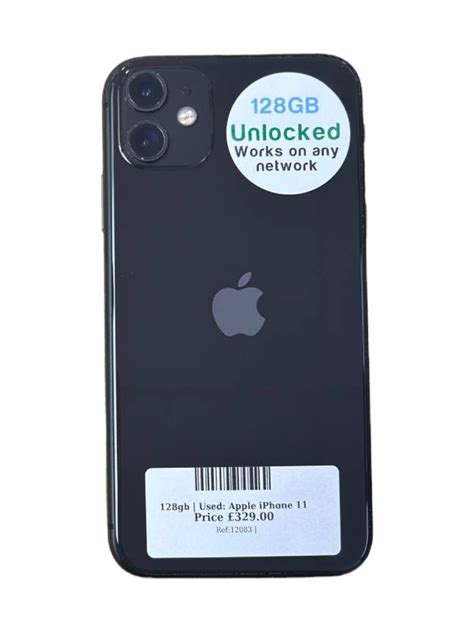 Apple IPhone 11 Black 128gb Unlocked Used Device Techbase