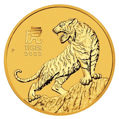 Oz Lunar Iii Tiger Gold Coin Gold Bullion Co