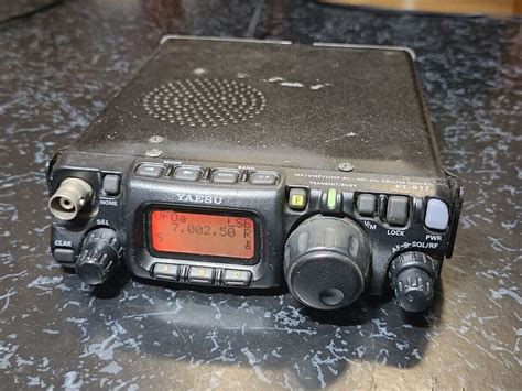 Junk Yaesu Ft Hf Vhf Uhf All Mode Transceiver Black Quad Band Yaesu