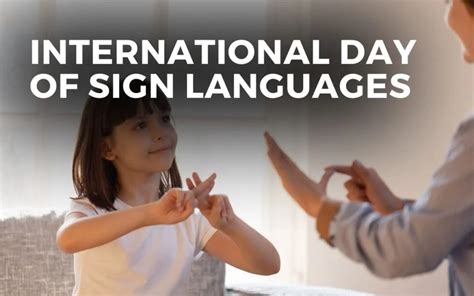 National Sign Language Day 2024 Theme Rayna Cathrine