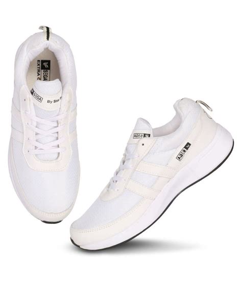 SEGA White Running Shoes - Buy SEGA White Running Shoes Online at Best ...