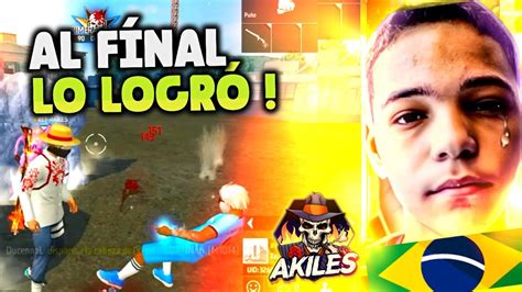 LA HISTORIA DE LA RIVALIDAD DE AKILES Vs LDZINN AL FINAL AKILES LOGRA