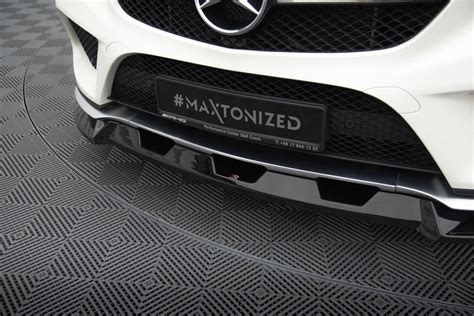 Front Splitter V Mercedes Benz Gle Coupe Amg Amg Line C Our