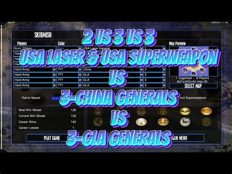 Command Conquer Generals Zero Hour USA Laser USA Superweapon Vs 3