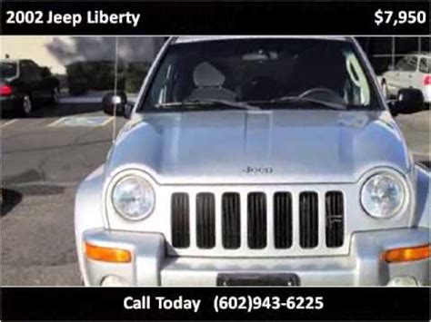 2002 Jeep Liberty Used Cars Phoenix AZ YouTube