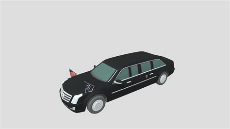 Presidential State Car - Download Free 3D model by CAPTAAINRO [9fdeb82 ...