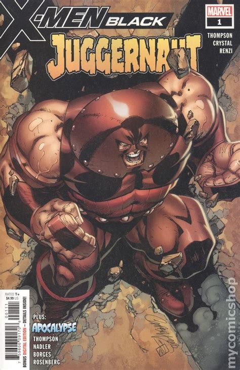 X Men Black Juggernaut 2018 Comic Books