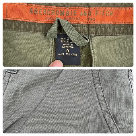 Y2K Vintage Abercrombie Fitch Low Rise Cargo Depop