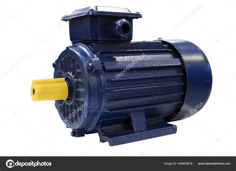 Image Electric Motor Isolated White Electric Drive Electric Motor