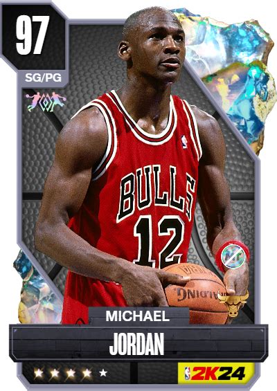 NBA 2K24 2KDB Custom Card MJ Evo Galaxy Opal