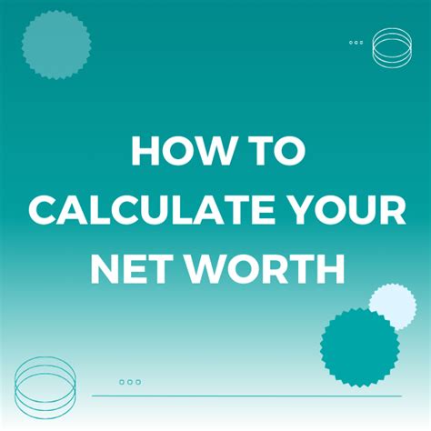 Net Worth Calculator What To Know And How To Use One — Diversifi Capital