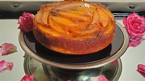 GÂTEAU RENVERSÉ À LA MANGUE CARAMÉLISÉ YouTube