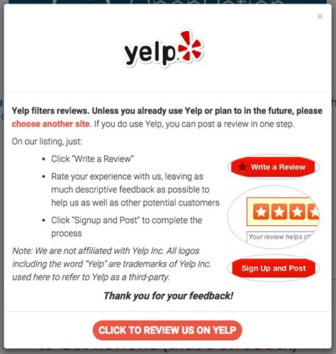 Write A Yelp Review Logo