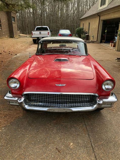 Rare 1957 Ford T Bird W E CODE Setup W 312 V8 Dual 4BBL Carbs NO