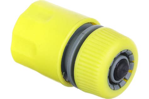 Коннектор для шланга 1/2" с аквастопом Inbloom 160-029 - выгодная цена ...
