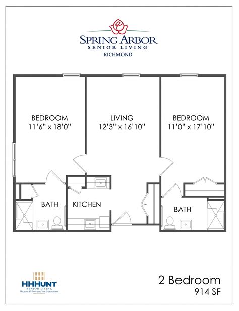 Studio 1 And 2 Bedroom Apartments Spring Arbor Of Richmond