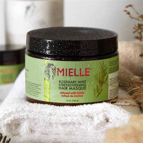 Mielle Strengthening Hair Masque Rosemary Mint Oz G