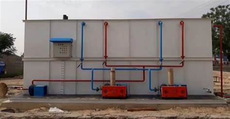 Modular Sewage Treatment Plant Capacity 500 M3day 04 Kw At Rs