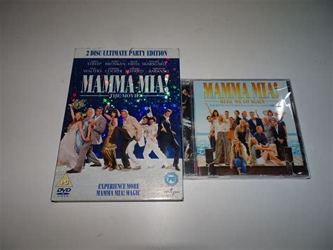 Mamma Mia 2 Disc Party Editiondvd Sealed Cd