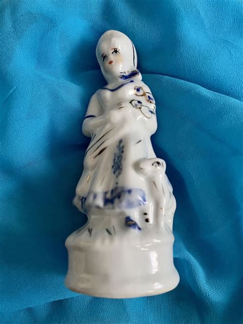 Figurki Porcelanowe Z Czas W Prl U Niemiecka Para Zakochanych Gdynia