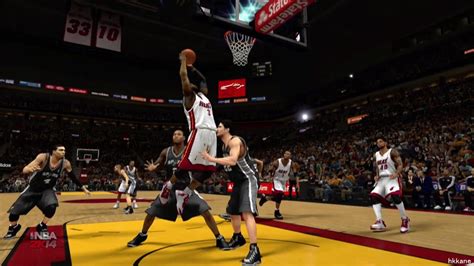 NBA 2K14 XBOX360 San Antonio Spurs VS Miami Heat Gameplay YouTube