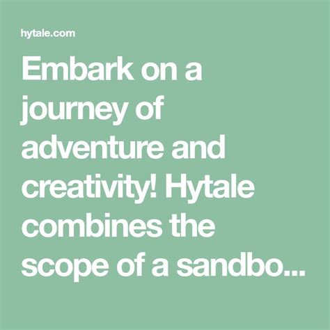 Embark On A Journey Of Adventure And Creativity Hytale Combines The