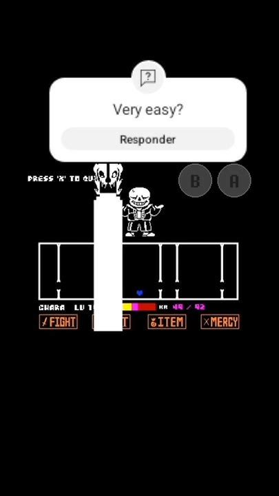 Very Easy Bad Time Simulator Sans Fight Custom Attack Undertale