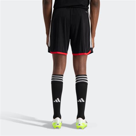 Clothing Orlando Pirates FC 23 24 Home Shorts Adult Black Adidas