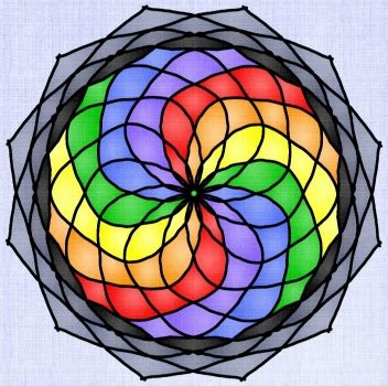 Solve Mandala 342 Jigsaw Puzzle Online With 64 Pieces